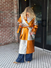 Load image into Gallery viewer, In-Zone Metallic Trench Coat
