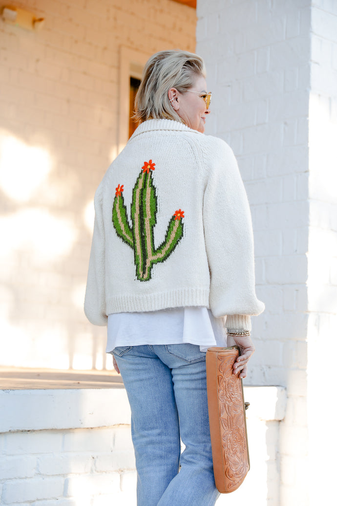 Pricky Cactus Cardigan