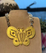 Load image into Gallery viewer, Mother Moth Necklace in Matte Gold
