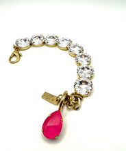 Load image into Gallery viewer, Mega Croatia Bracelet w/ Ultra Fuchsia Charm
