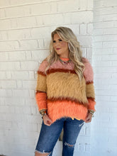 Load image into Gallery viewer, Tellie Mohair Sweater in Peach
