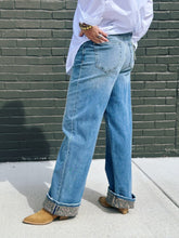 Load image into Gallery viewer, Fearless Cheetah Cuff Jeans
