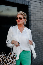 Load image into Gallery viewer, Tucker Tie Top in White
