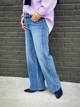 Load image into Gallery viewer, Serenade Rhinestone Jeans
