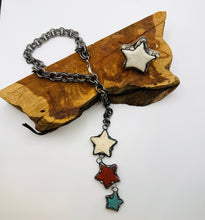 Load image into Gallery viewer, Tri-Star Lariat Necklace
