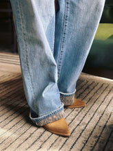 Load image into Gallery viewer, Fearless Cheetah Cuff Jeans
