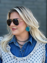 Load image into Gallery viewer, Largo Turquoise Earrings

