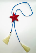 Load image into Gallery viewer, Fly High Star BoLo Tie Necklace
