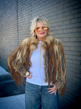 Load image into Gallery viewer, Outlaw Fox Fur Jacket
