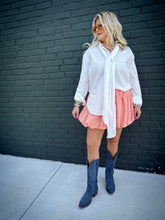 Load image into Gallery viewer, Touchdown Gingham Bubble Skirt
