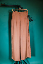 Load image into Gallery viewer, Vera Pinstripe Pants in Khaki
