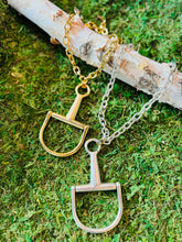 Load image into Gallery viewer, Gallop Horse Bit Necklace
