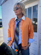 Load image into Gallery viewer, L.A. Tuohy Orange Cardigan

