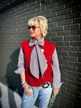 Load image into Gallery viewer, Bowtie Bear Sweater Vest
