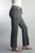 Load image into Gallery viewer, Split Wide Leg Pants in Taupe Gray
