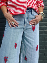 Load image into Gallery viewer, Pinchy's Culotte Jeans
