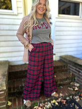 Load image into Gallery viewer, Grid Lock Plaid Pants
