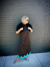 Load image into Gallery viewer, Louise Ostrich Feather Capelet in Black
