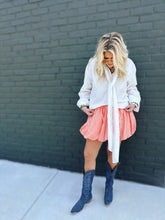 Load image into Gallery viewer, Touchdown Gingham Bubble Skirt
