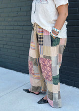 Load image into Gallery viewer, Midnight Wander Patchwork Harem Pants

