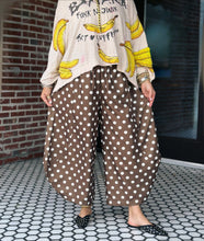 Load image into Gallery viewer, Penelope Polka Dot Barrel Pants
