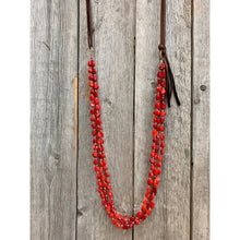 Load image into Gallery viewer, Slack Coral &amp; Turquoise Necklaces

