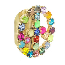 Load image into Gallery viewer, Peace or Bust Ring in Gold Pop
