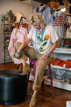 Load image into Gallery viewer, Scarlett Leopard Jeans
