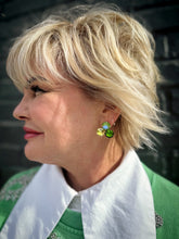 Load image into Gallery viewer, Reya Earrings in Green Mix
