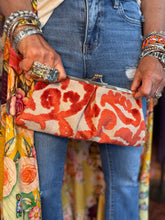 Load image into Gallery viewer, Kate Clutch Purse in Crazed Coral
