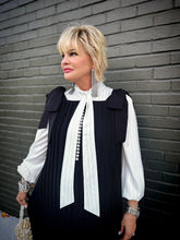 Load image into Gallery viewer, Midnight Pleated Maxi Dress
