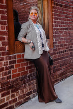 Load image into Gallery viewer, Prestige Pinstripe Oversized Blazer
