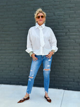 Load image into Gallery viewer, Belinda Tie Top in White
