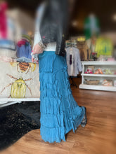 Load image into Gallery viewer, Jersey Layered Skirt in Blueberry
