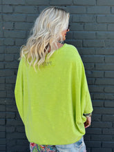 Load image into Gallery viewer, Be Free Top in Vintage Chartreuse
