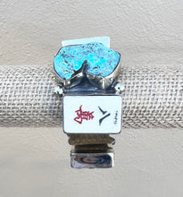 Load image into Gallery viewer, Turquoise &amp; Tiles Cuff
