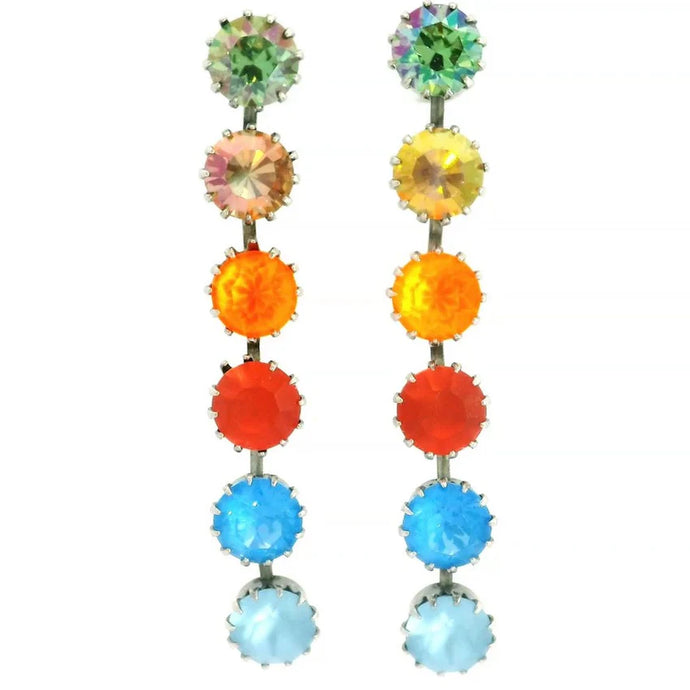 Mini Lilibert Earrings in Fall Watermelons