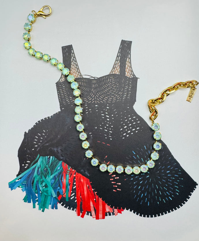 Oakland Necklace in Soft Mint Ignite Glacier
