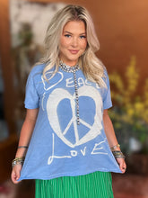 Load image into Gallery viewer, Peace &amp; Love Tee

