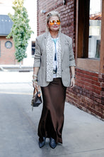 Load image into Gallery viewer, Prestige Pinstripe Oversized Blazer
