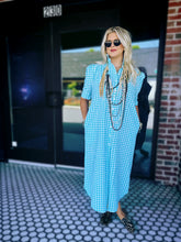 Load image into Gallery viewer, Mia Gingham Dress
