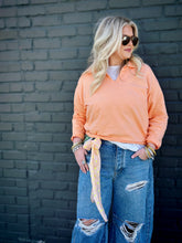 Load image into Gallery viewer, Juliep Pullover in Tangerine
