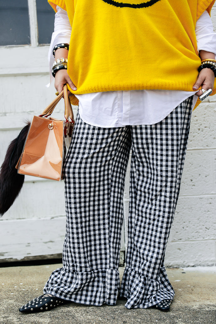 Belle Gingham Pants