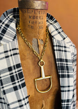 Load image into Gallery viewer, Gallop Horse Bit Necklace
