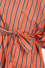 Load image into Gallery viewer, Warren Striped Midi Shirt Dress
