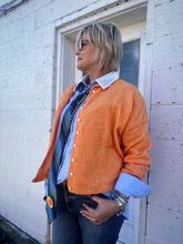 Load image into Gallery viewer, L.A. Tuohy Orange Cardigan
