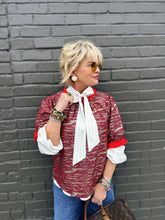 Load image into Gallery viewer, Tucker Tie Top in White
