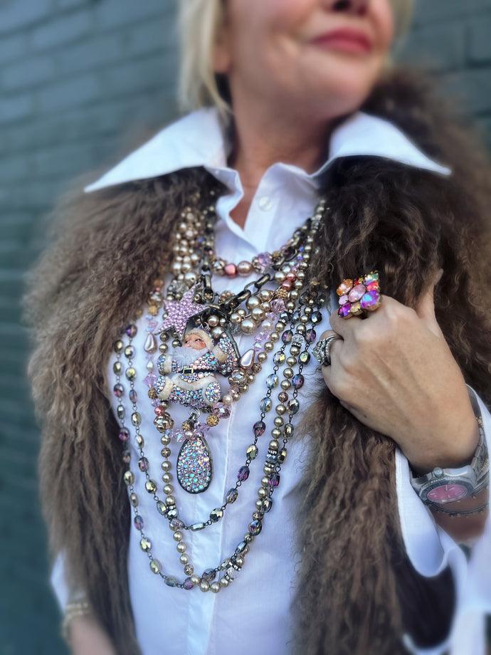 Pinky St. Nicky Necklace