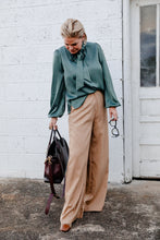 Load image into Gallery viewer, Tucker Tie Top in Hunter Green
