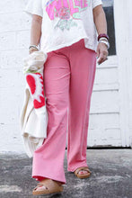 Load image into Gallery viewer, Candy Pants in Striped Pink &amp; Red
